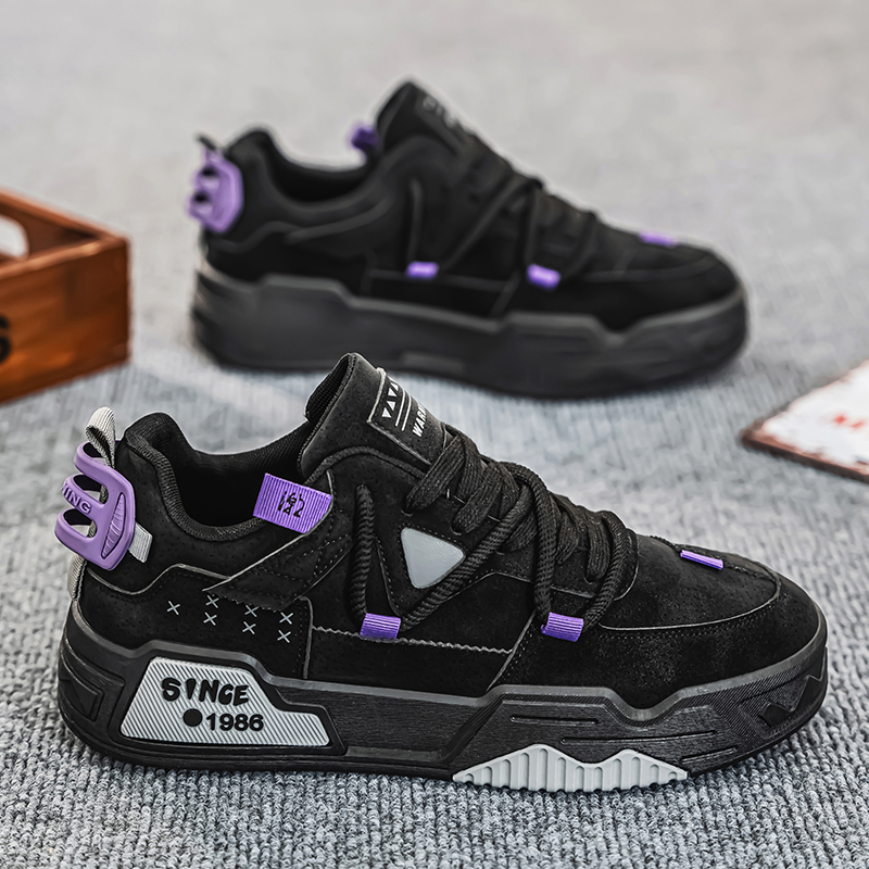 Outdoor Sport With Sticks - Men's Fashion Low-Top Thick Sole Heightening