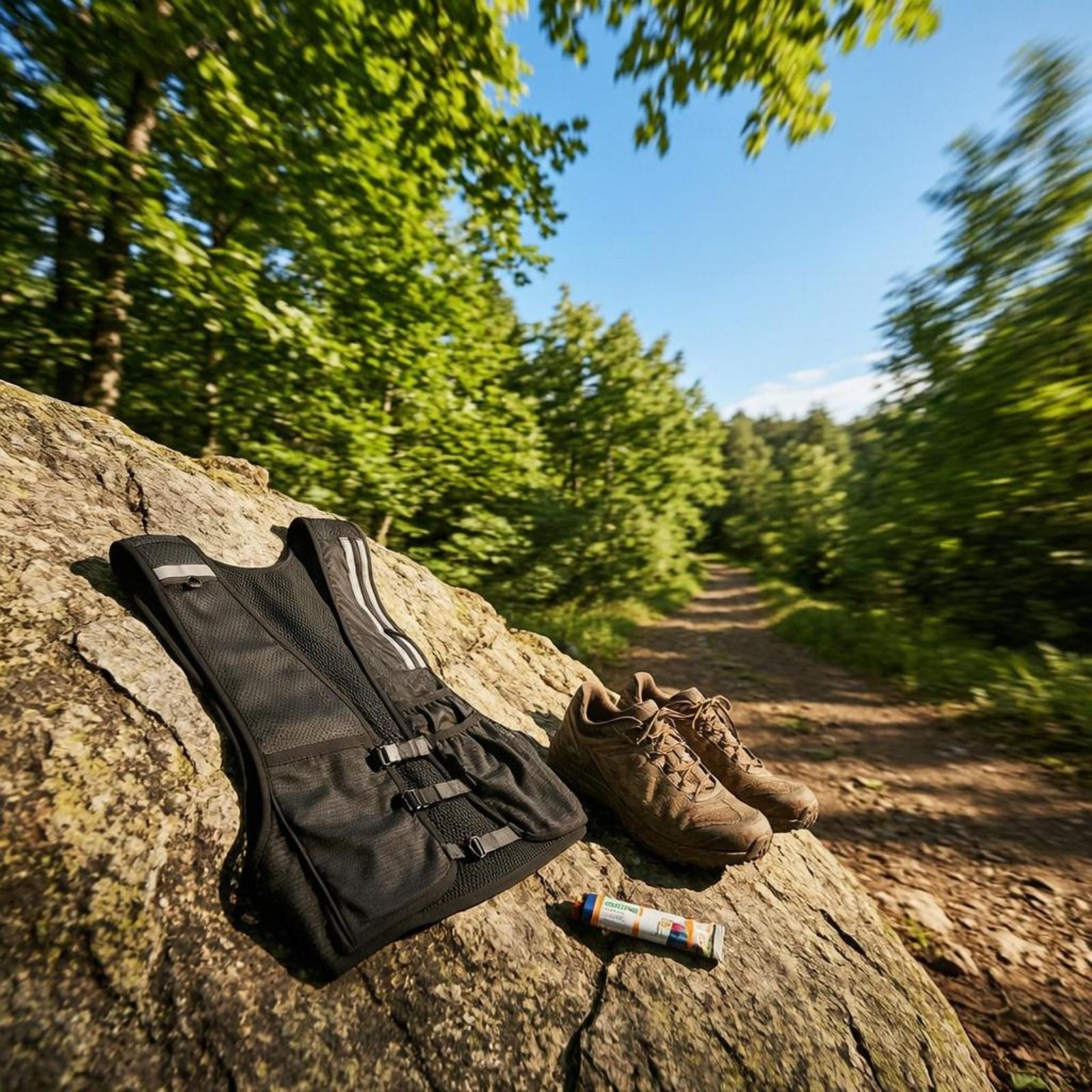 Trail Running Vest - Outdoor Running Vest Backpacking Gear Friendly