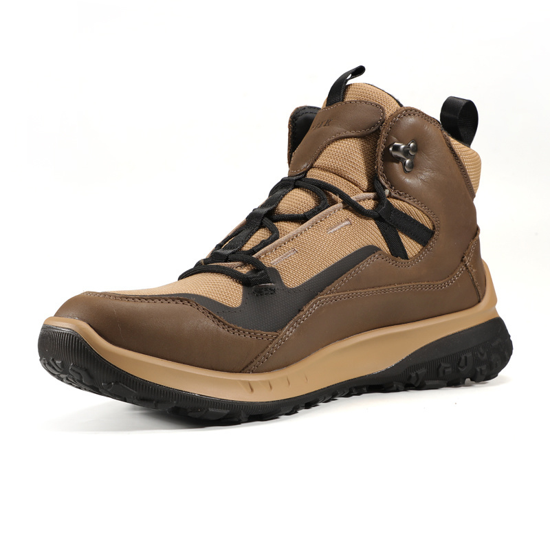 High Top Leather Shoes Men Lux - Outdoor Sport Brand Shoes review and price