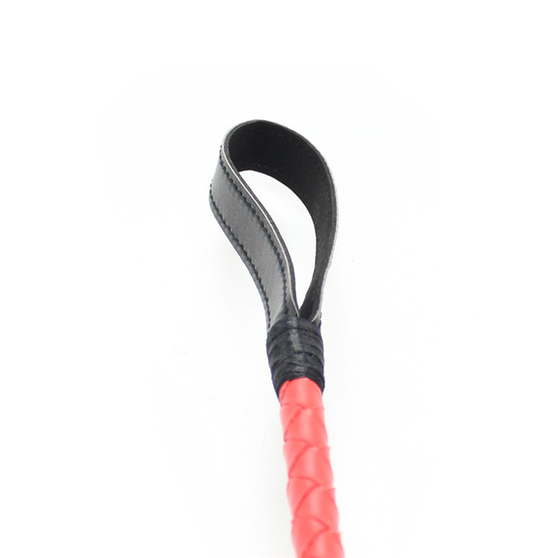 56cm Red and Black Leather Lon - Riding Crop Dressage review and price