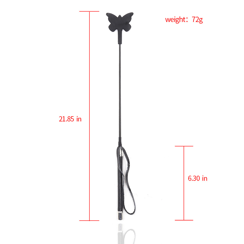 55CM Black Silicone Butterfly  - Riding Crop Dressage review and price