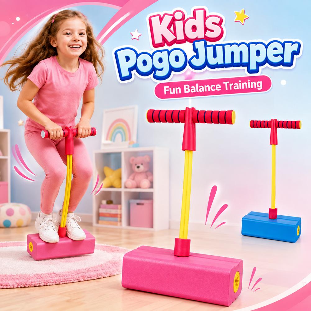 Frog Jump Foam Pogo Stick Kids - Outdoor Sport With Sticks review and price