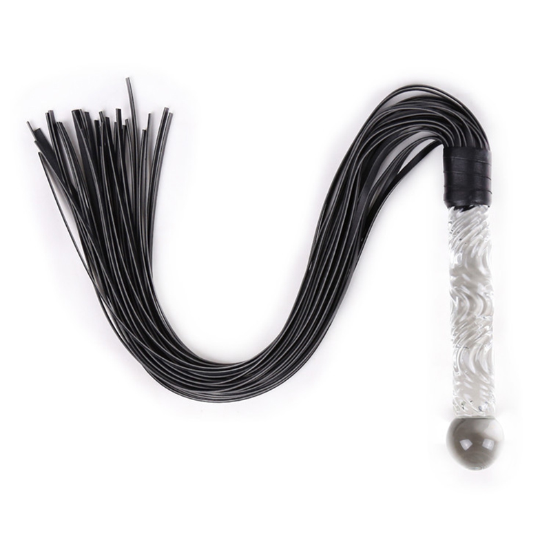 70cm Glass Handle Black Leathe - Riding Crop Dressage review and price