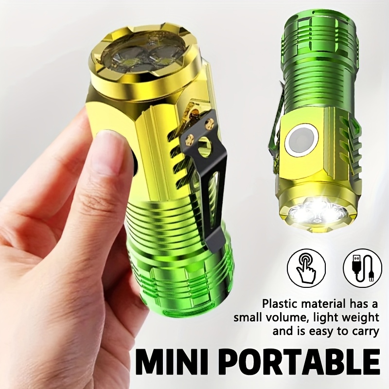Mini 3LED Flashlight With Pen  - Outdoor Spotlight review and price